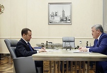 Дмитрий Медведев встретился с главой Коми Сергеем Гапликовым